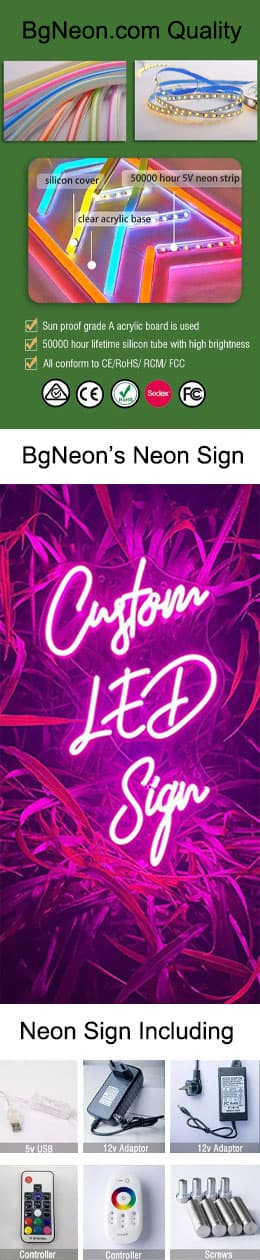 Wholesale Neon Signs at BgNeon.com