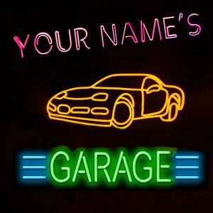 Custom Garage Neon Signs