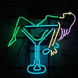 LED Neon Cocktail Logo Sign