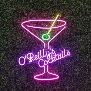 Personalised Neon Cocktail Sign