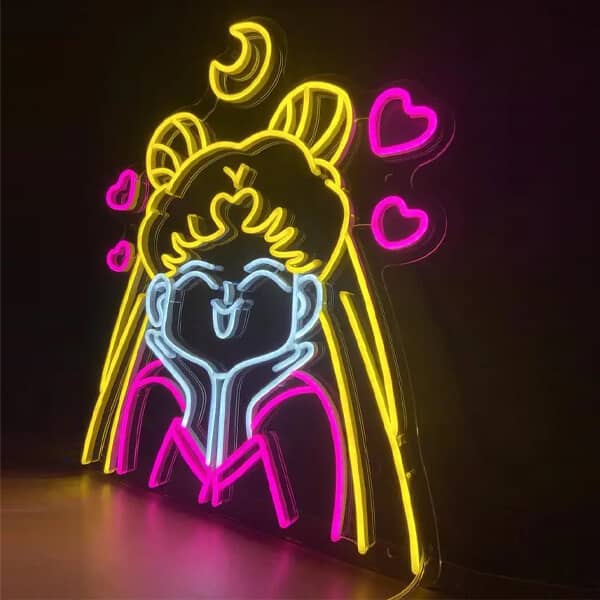 Custom Anime Girl Neon Light Sign