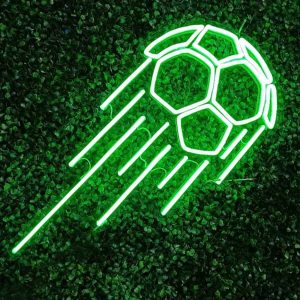 Customized Soccer Ball Neon Sign