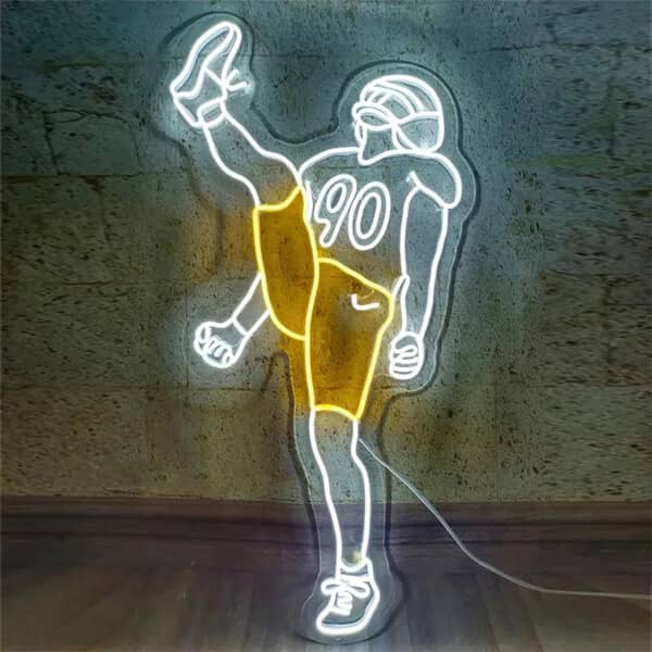 Personalized Football Neon Sign