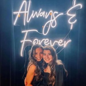Always & Forever LED Neon Sign