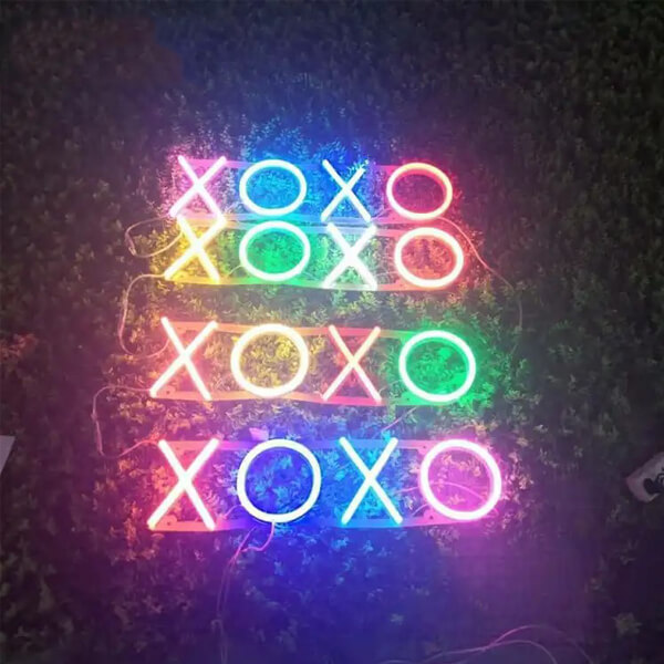 Custom Neon XOXO Sign