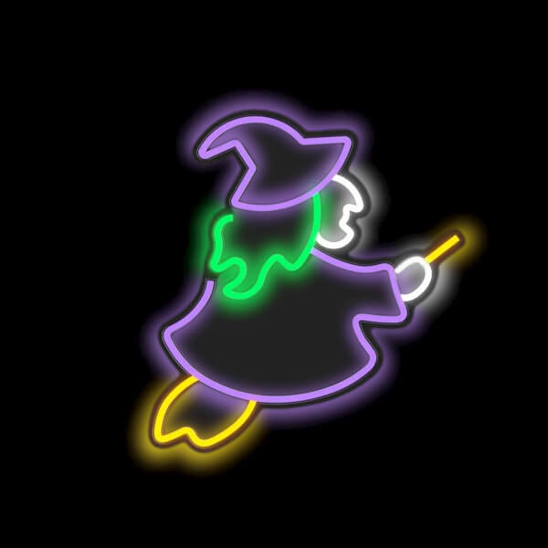 Witch Neon Sign