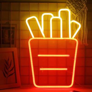 French Fries Neon Sign
