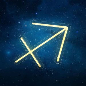 Sagittarius Neon Sign
