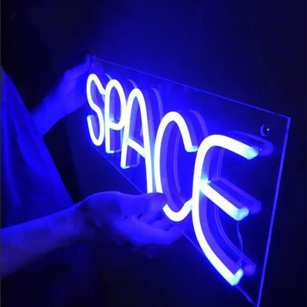 Space Neon Sign
