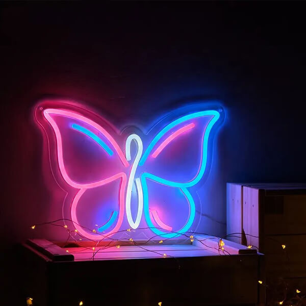 Butterfly Neon Light for Sale