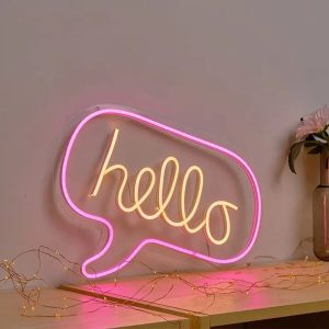 Hello LED Neon Sign