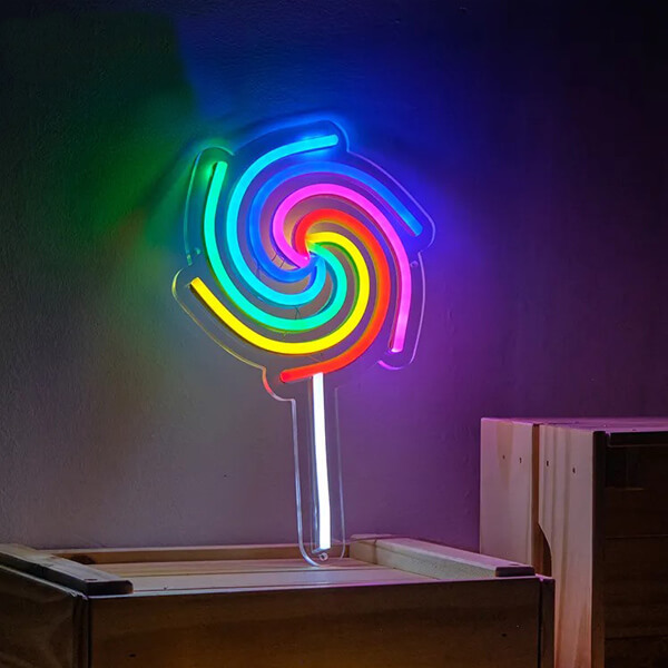 Lollipop Neon Sign