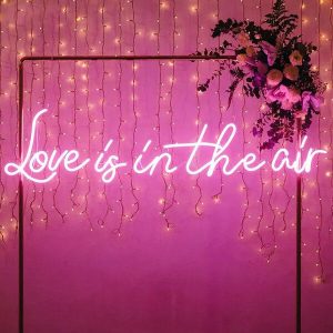 Love Is In The Air Neon Sign